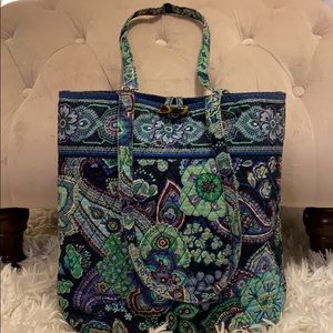Vera Bradley Blue Rapsody tote
